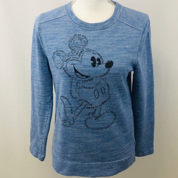 DisneyParks Sweaters - DisneyParks Mickey Word Lightweight Sweater Size S